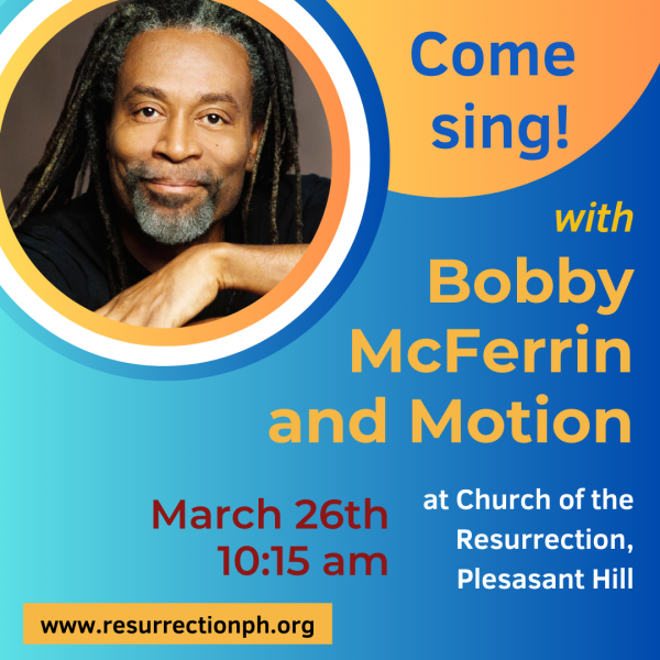 This Sunday: Bobby McFerrin!